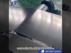 Como é fabricada a fita de liga de níquel?