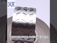 Faixas de liga de níquel com estrutura de cristal cúbico centrado na face para condutividade elétrica superior