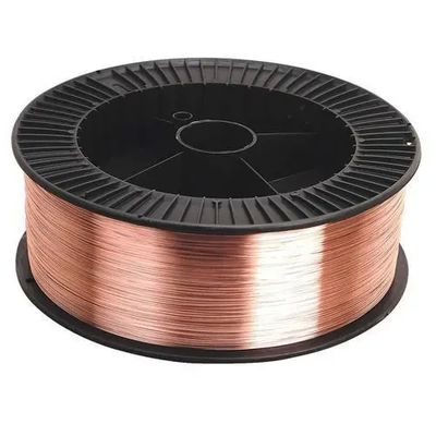 Bom preço 0.8mm Bright Copper Nickel Alloy Wire Spool AWS A5.14 Standard Melting Point 1455.C 1 kg de peso on-line