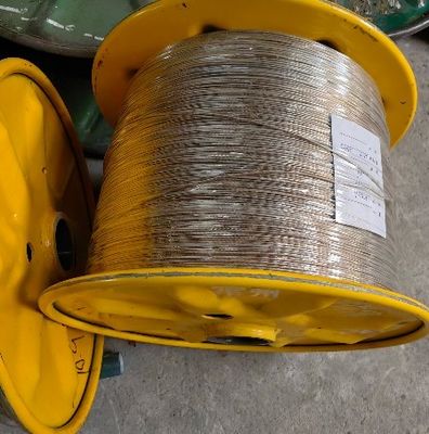 Bom preço Cable de termocouple tipo J de diâmetro 0,7 mm Condutor único / filamento para medição precisa de temperatura on-line