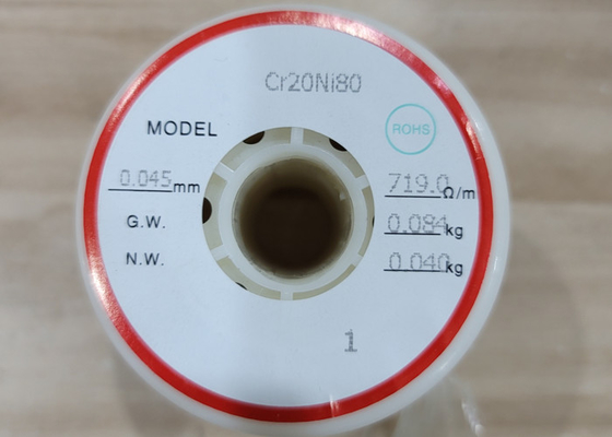 Bom preço Aquecimento elétrico do fio do nicromo de Ni80 Cr20ni80 resistente on-line