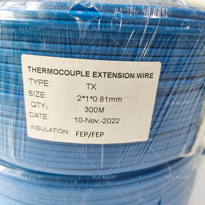 Bom preço 28AWG Tubo de proteção de termopares de ferro fundido Grau de extensão Grau TPX / TNX Para confiabilidade a longo prazo on-line