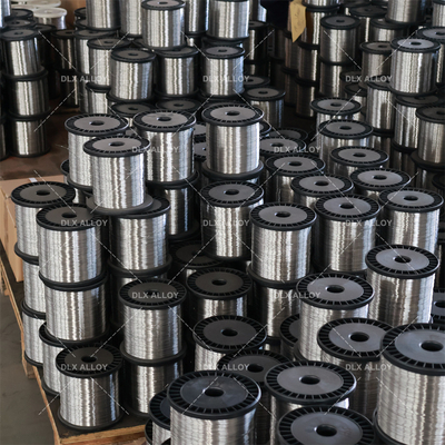 Bom preço Fios de aquecimento de níquel-cromo Ni30Cr20 com resistividade 1,04+/-0.05, Resistência à tração 637MPA e alongamento ≥ 20% on-line