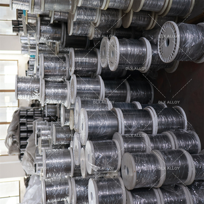 Bom preço Fio de resistência Ni60Cr15 com temperatura de trabalho de 1150°C Alta resistividade e boa resistência à oxidação para elementos de aquecimento on-line