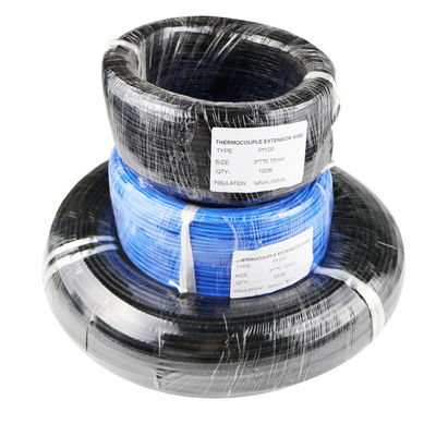 Bom preço Fios de termopares de PVC Tipo K Fios de termopares de compensação de extensão de cabo de fio para produção industrial on-line