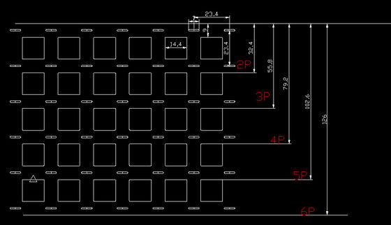 Bom preço Faixa de níquel 1P-6P configurável ️ Precisão de 20,5 mm de espaçamento de passo para suportes isolados 18650 on-line