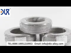 Temperatura Inconel 625 fio de resistência isolado com textura de superfície fosca 1,6 mm 2 mm
